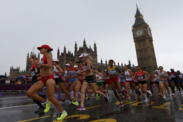 Maraton w Londynie jest największym maratonem i najbardziej prestiżowym w Europie